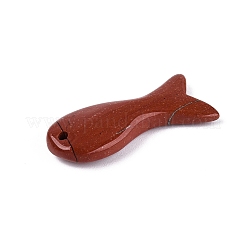 Natural Red Jasper Pendants&nbsp;G-Q608-03B