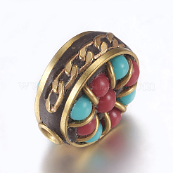 Handmade Indonesia Beads&nbsp;IPDL-F022-81D