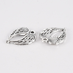 Tibetan Style Alloy Pendants&nbsp;TIBE-N010-56AS-RS