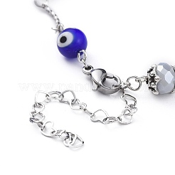 Evil Eye Lampwork Jewelry Sets&nbsp;SJEW-JS01041-02
