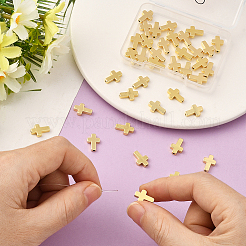 40Pcs Brass Beads&nbsp;KK-BBC0021-23