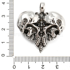 316L Surgical Stainless Steel Pendants&nbsp;STAS-D012-03AS