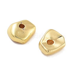Rack Plating Polygon Brass Beads&nbsp;KK-Z071-36G