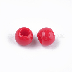 Acrylic European Beads&nbsp;MACR-T023-08
