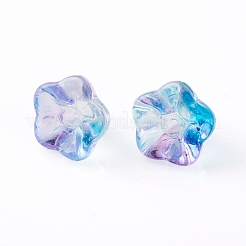 Electroplate Glass Beads&nbsp;X-EGLA-I012-B02
