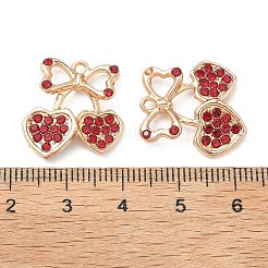Alloy Rhinestone Pendants&nbsp;FIND-C087-03C-KCG