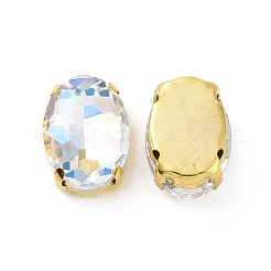 Oval Sew on Rhinestone&nbsp;DIY-E062-06G-B02