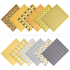 12Pcs 2 Styles Cotton Fabric&nbsp;DIY-PH0036-29B