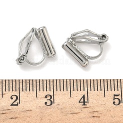 Brass Clip-on Earring Findings&nbsp;KK-A281-30P
