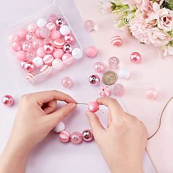 1 Set Opaque Acrylic Beads Set&nbsp;MACR-PH0001-51C