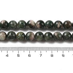 Natural Green Quartz Round Beads Strands&nbsp;G-Q171-D02-02