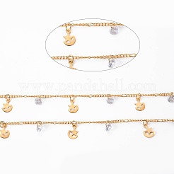 Handmade Brass Curb Chains&nbsp;CHC-S012-038