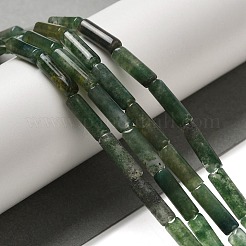 Natural Moss Agate Beads Strands&nbsp;G-U010-A07-01