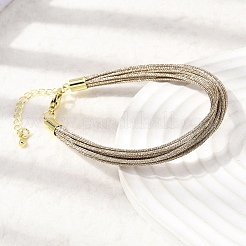 Women's Polyester Bracelets&nbsp;BJEW-H642-02G