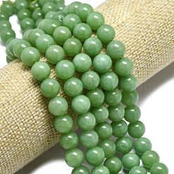 Natural Malaysia Jade Beads Strands&nbsp;G-L645-A01-8mm-27