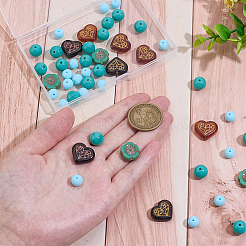 Glass Bead Sets&nbsp;GLAA-ME0001-18