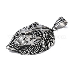 304 Stainless Steel Big Pendants&nbsp;STAS-F333-01AS
