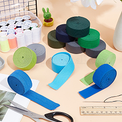 30M 12 Colors Colored Flat Elastic Band&nbsp;EC-BC0001-51