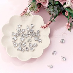 Mixed Shapes Alloy Charms&nbsp;ZIRC-SC0001-04P