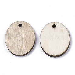 Undyed Wooden Pendant&nbsp;X-YS-TAC0005-06B