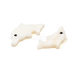 Natural Freshwater Shell Dolphin Beads&nbsp;SHEL-M021-07