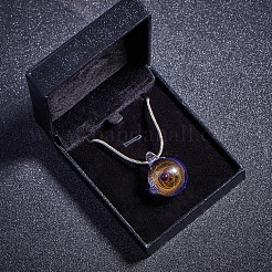 DIY Galaxy Universe Ball Necklace Makings&nbsp;DIY-BC0010-29D