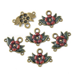 Alloy Enamel Chandelier Component Links&nbsp;X-ENAM-EA9731Y-AB-3
