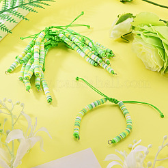 Handmade Polymer Clay Heishi Bead Bracelet Making&nbsp;AJEW-TAC00081