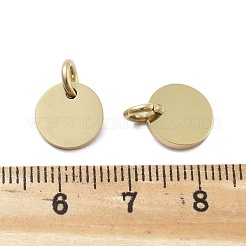 Geometric Figure Style 304 Stainless Steel Stamping Blank Tag Charms&nbsp;STAS-D302-03F