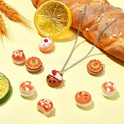30Pcs 6 Styles Imitation Food Opaque Resin Pendants&nbsp;FIND-CJ0002-47