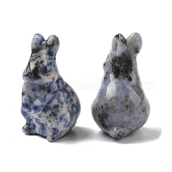 Natural Blue Spot Jasper Sculpture Display Decorations&nbsp;G-C244-01N
