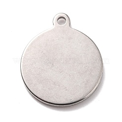 Non-Tarnish 304 Stainless Steel Pendants&nbsp;STAS-B024-24P