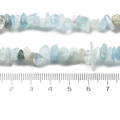 Natural Aquamarine Chip Beads Strands&nbsp;G-L154-19