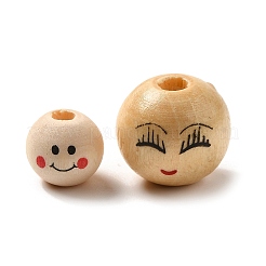 Wood European Beads&nbsp;WOOD-XCP0001-80