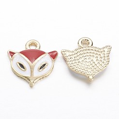 Alloy Enamel Charms&nbsp;X-PALLOY-P118-28
