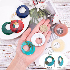 Acrylic Pendants&nbsp;OACR-T007-05-M