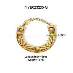 304 Stainless Steel Chain Bracelets & Necklaces Sets for Women&nbsp;PX5529-1
