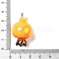 Opaque Resin Pendants&nbsp;LS-FIND-I044-16F