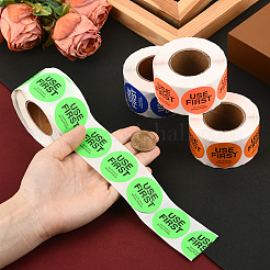 4 Rolls 4 Colors Paper Adhesive Label Stickers&nbsp;STIC-SP0001-12