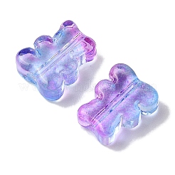 Transparent Spray Paint Glass Beads&nbsp;GLAA-Z011-08A