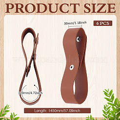 PU Leather Belt Whip Holder&nbsp;DIY-WH0591-544A