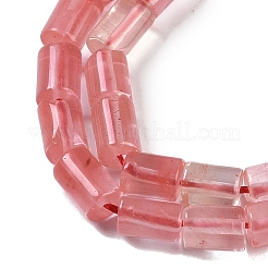 Cherry Quartz Glass Beads Strands&nbsp;G-C128-A24-01