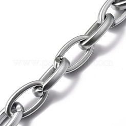 Handmade Opaque Spray Painted Acrylic Cable Chain&nbsp;AJEW-JB00752-02