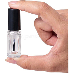 Transparent Glass Nail Polish Empty Bottle&nbsp;MRMJ-BC0001-47-5ml
