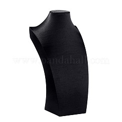 Wood Covered with Cloth Necklace Displays&nbsp;NDIS-K001-17