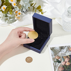 Rectangle PU Imitation Leather Coin Storage Boxes&nbsp;CON-WH0089-145A