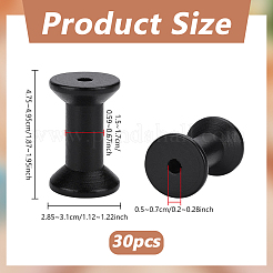 Beech Wooden Empty Spools for Wire&nbsp;WOOD-WH0051-05B