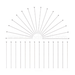 30Pcs 925 Sterling Silver Ball Head Pins&nbsp;STER-PH0003-15