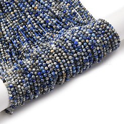 Natural Lapis Lazuli Beads Strands&nbsp;LS-G-RM2025-A24-3mm