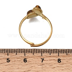 304 Stainless Steel Cuff Open Rings&nbsp;RJEW-F213-04G-06